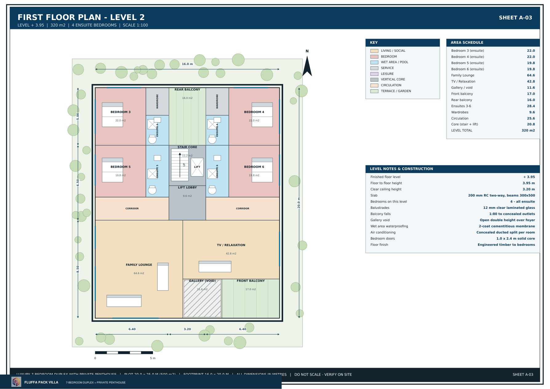 A-03 — First Floor Plan